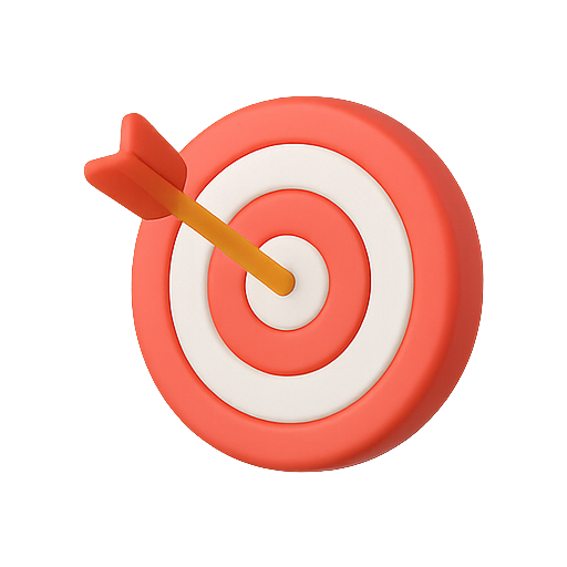 Target, goal, achievement icon