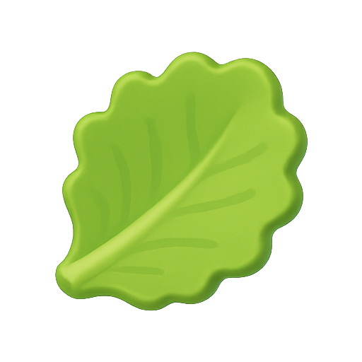 Leaf, green, vegetable icon