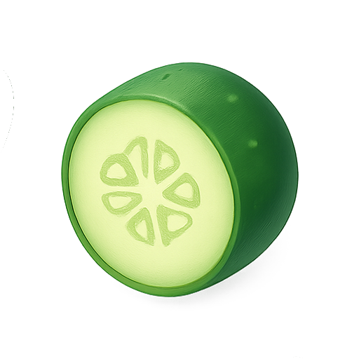 Cucumber, fruit, vegetable icon