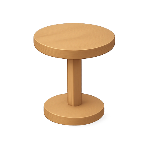 Table, furniture, round icon