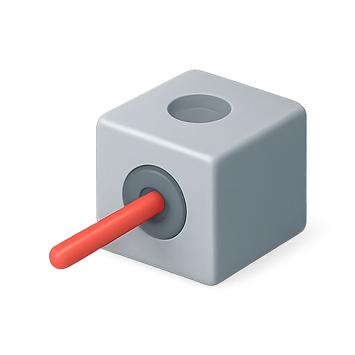 3d, cube, geometric icon