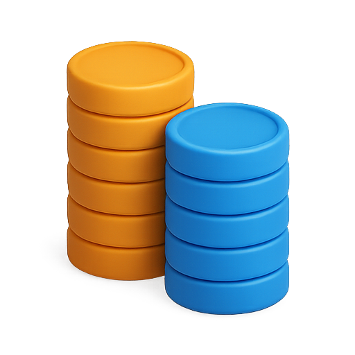 3d, stacks, objects icon