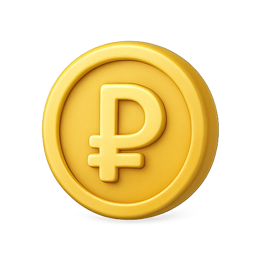 Currency, 3d, coin icon