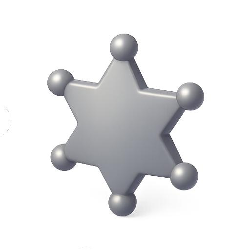Star, 3d, graphic icon