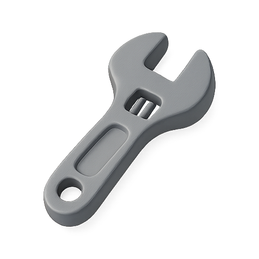 Wrench, tool, hardware icon
