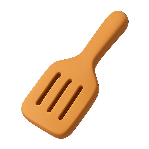Spatula, kitchen utensil, cooking tool icon