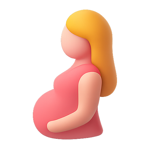 Pregnant, motherhood, female icon