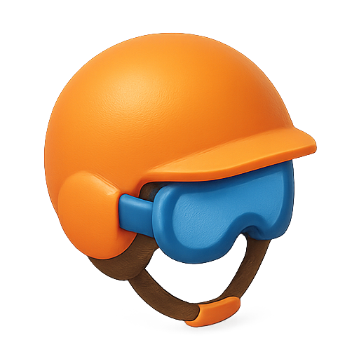 helmet, safety gear, 3D model