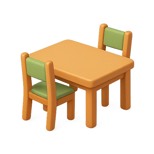 Table, furniture, 3d icon