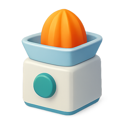 Citrus, juicer, kitchen icon