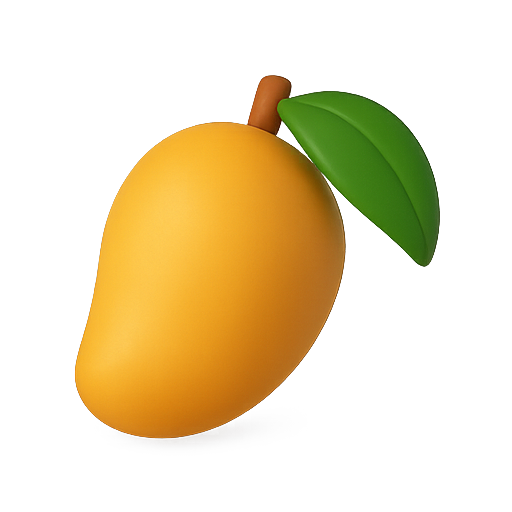 Mango, fruit, tropical icon