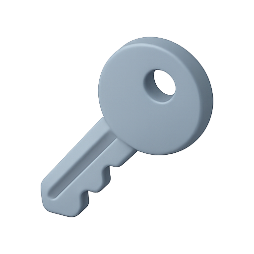 Key, security, access icon