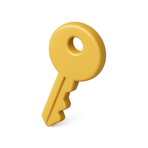 Key, security, access icon