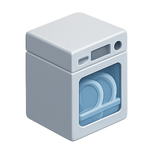 Dishwasher, appliance, kitchen icon