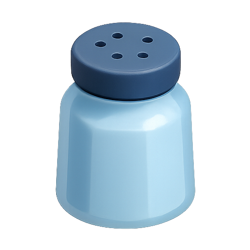 Container, blue, 3d icon
