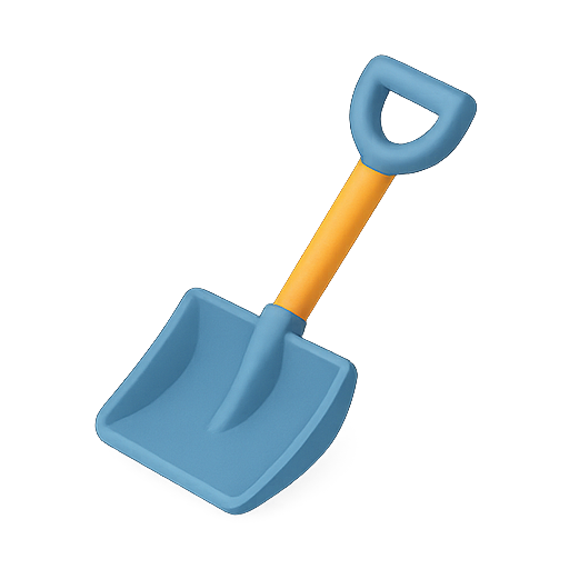 Shovel, tool, gardening icon