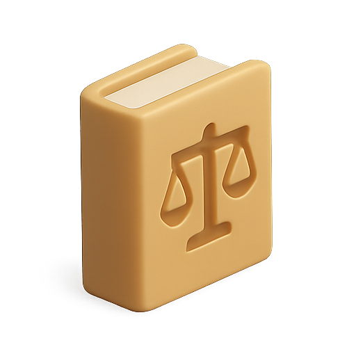 Scales, justice, law icon