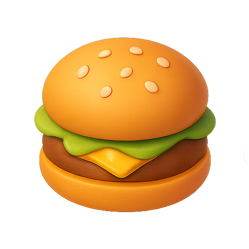 burger, fast food, cheese