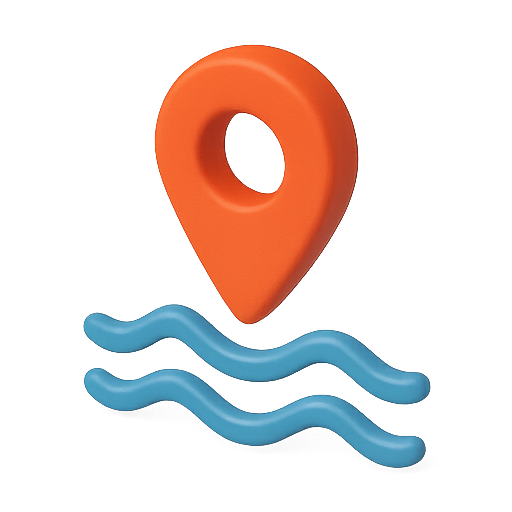 Location, map, navigation icon