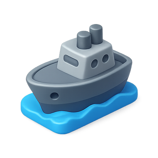 Boat, ship, water icon