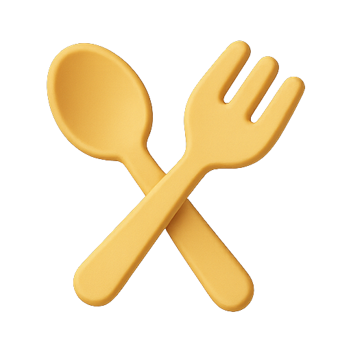 Cutlery, spoon, fork icon