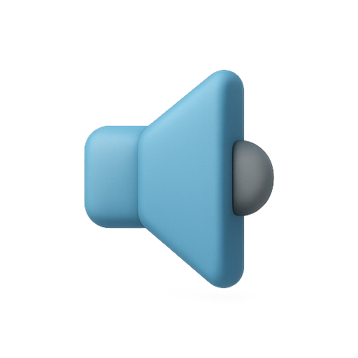 Volume, sound, audio icon