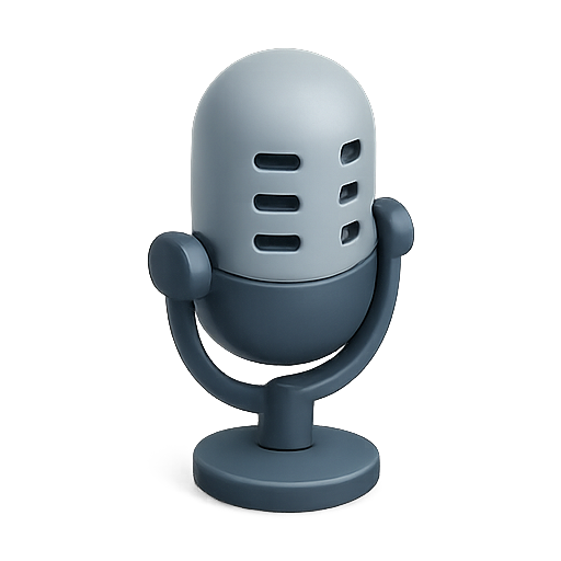 Microphone, recording, audio icon