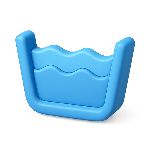3d, blue, shape icon
