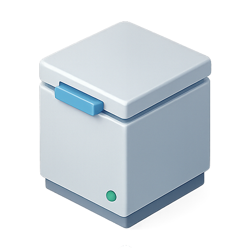 Storage, container, cube icon