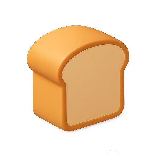 Bread, loaf, food icon