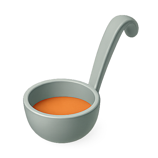 Ladle, kitchenware, cooking icon