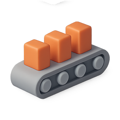 3d, blocks, shapes icon
