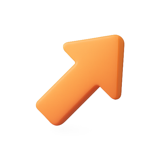Arrow, 3d, up icon