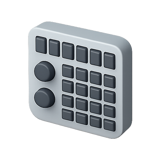 3d, button, control icon