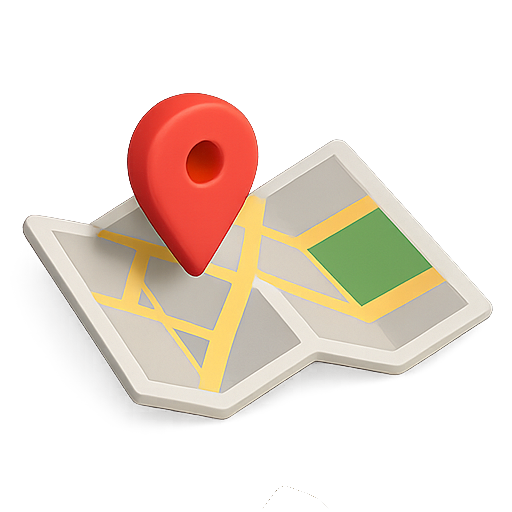Map, location, navigation icon
