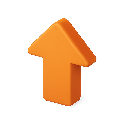 Arrow, upward, direction icon
