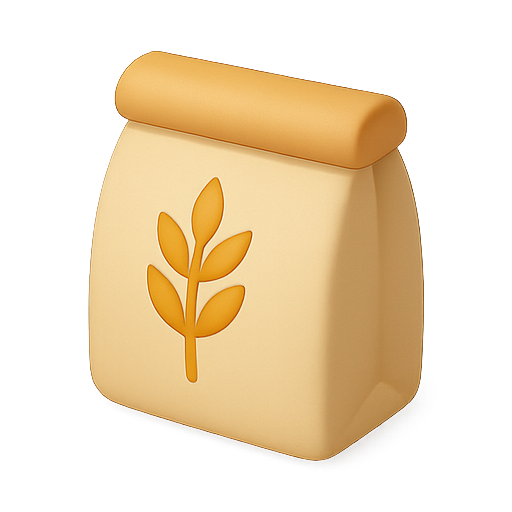 Package, leaf, bag icon
