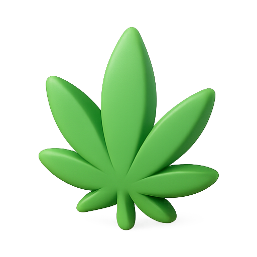 Cannabis, green, leaf icon