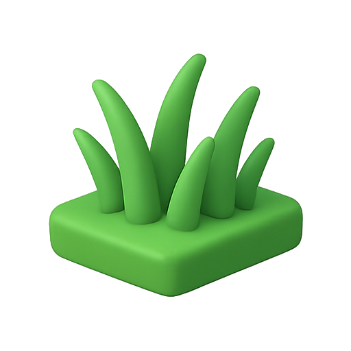 Grass, vegetation, nature icon
