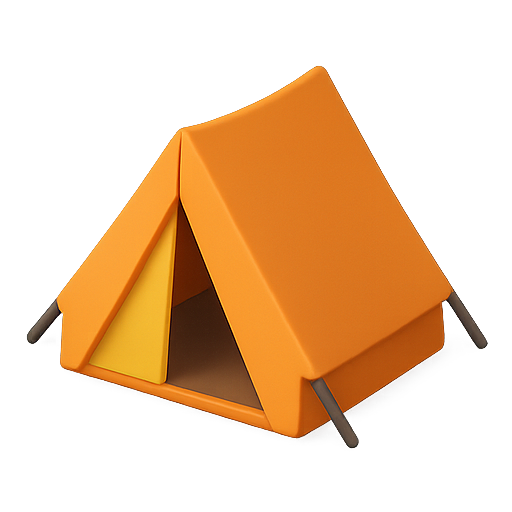 Tent, camping, outdoor icon