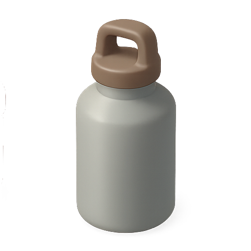 Bottle, container, 3d icon