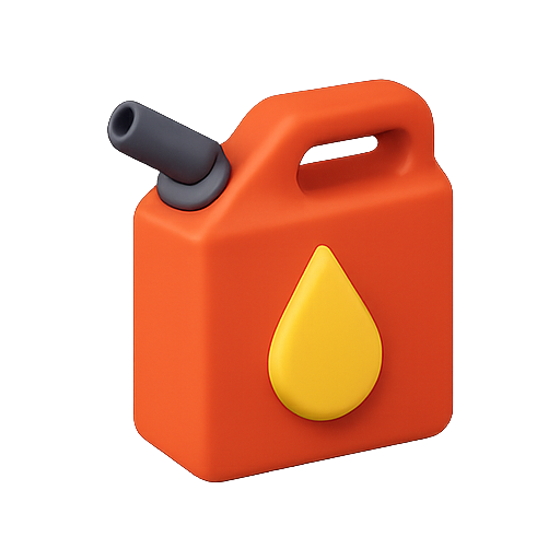 Fuel, gasoline, container icon