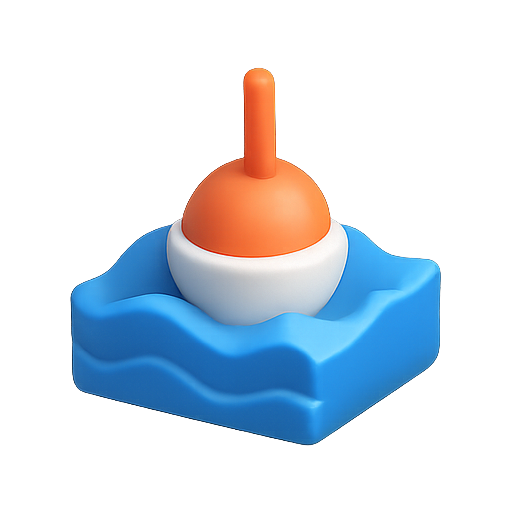 Buoy, water, floating icon