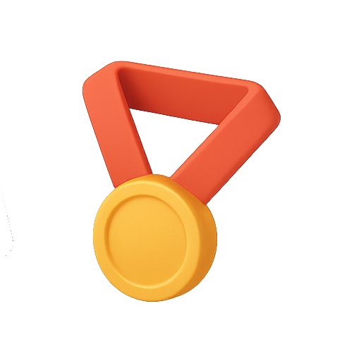 Medal, achievement, reward icon