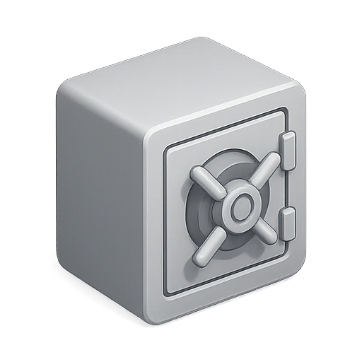 Safe, security, storage icon