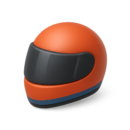 Helmet, racing, automotive icon