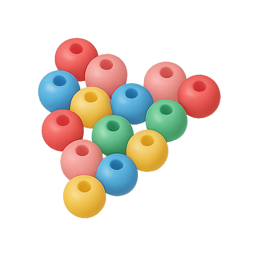 3d, colorful, shapes icon