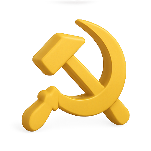 Hammer, sickle, symbol icon