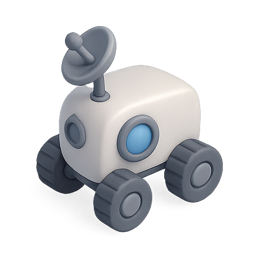Toy, robot, vehicle icon