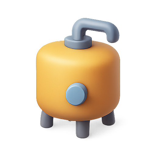 3d, yellow, container icon